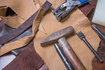 leather craft image for your mind design