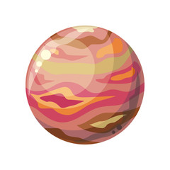 Planet Jupiter Icon