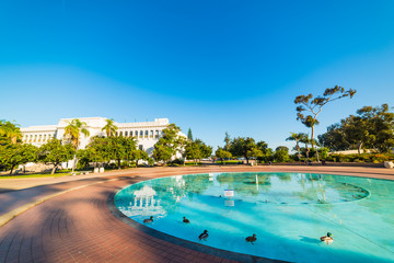 Fountain in Balboa park