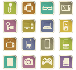gadget icon set