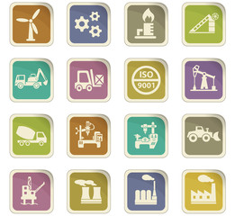 industry icon set