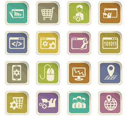seo icon set