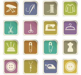 tailoring icon set