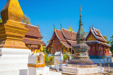 Wat Xieng Thong, the most popular temple in Luang Pra bang