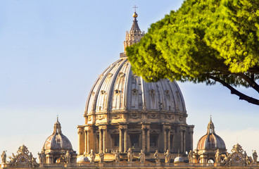 cupola di san pietro a Roma