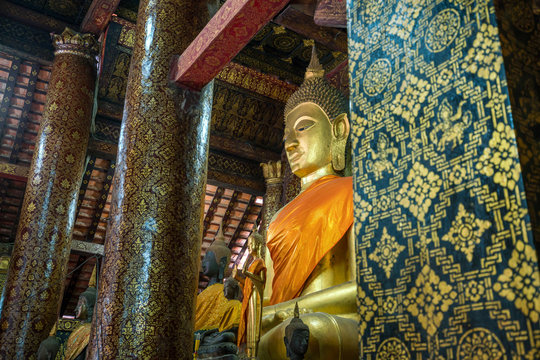 Wat Xieng Thong in luang prabang Laos.