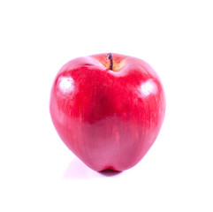 apples isolated on white background.