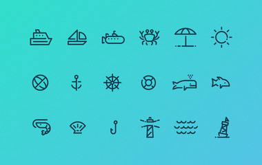 Ocean Icons