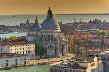 Venedig mit der Basilika Santa Maria di Salute 
