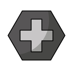 Fototapeta premium screw metal isolated icon vector illustration design