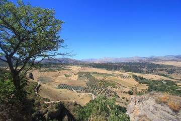 Beautiful landscape at Ronda  Spain