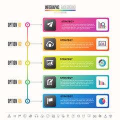 Timeline Infographics Design Template