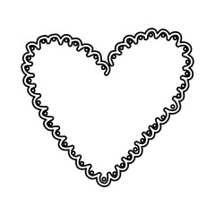 heart love card icon vector illustration design