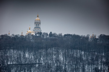 Bell tower in Kiev-Pechersk Lavra