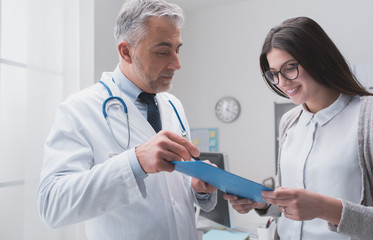 Doctor and patient