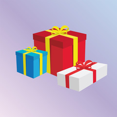 Gift Boxes Presents vector illustration