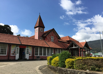 Post office building was constructed in 1894 by the British.in the city of Nuwara Eliya, Sri Lanka