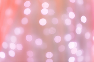 Pink circular abstract bokeh background