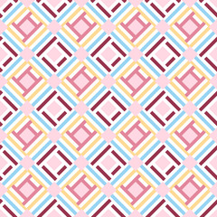 Abstract geometric seamless pattern background, vector