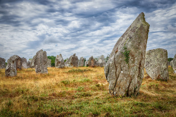 Carnac Stone Fields HDR