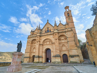 Real Colegiata de Santa María la Mayor en Antequera, Málaga, España