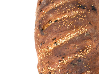 homemade white bread with raisins