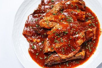 kodari jjim.  Braised Pollack.