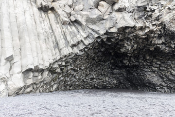 Basalt stone columns