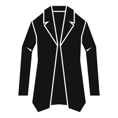 Jacket icon, simple style