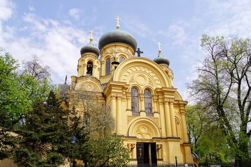 Orthodox church of st. Mary Magdalene in Warsaw, Poland