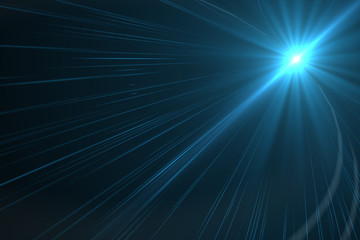 Abstract backgrounds blue space neon lights (super high resolution)