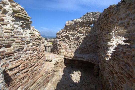 Nora, Roman city ruins in Sardinia