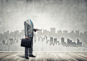 Man of engineering profession