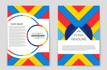 Abstract vector layout background set. For art template design, list, front page, mockup brochure theme style, banner, idea, cover, booklet, print, flyer, book, blank, card, ad, sign, sheet,, a4.