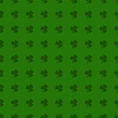 Clover leaves background. St. Patrick day background. S
