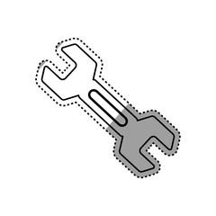 Construction tools symbol