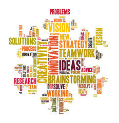 Creativity and ideas and vision