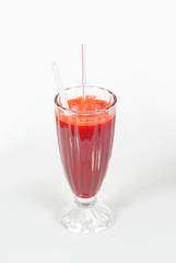 fruit cocktail in a cup with a straw3