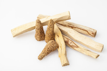 Bursera graveolens, known in Spanish as Palo Santo (