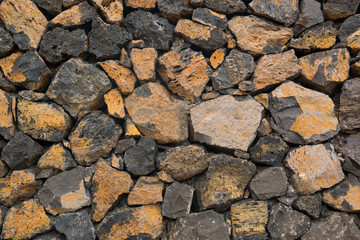 Fototapeta premium Part of Medieval stone wall