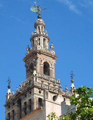 Fototapeta na wymiar Giralda Detail, Sevilla