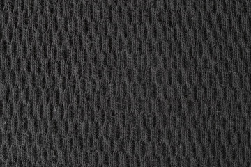 黒い合成繊維の生地