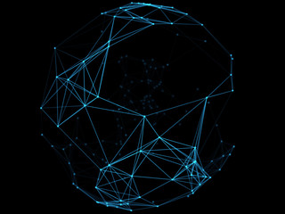 Futuristic virtual technology background, Fiber virtual optic cables, fibre connection, telecomunications concept, digitally generated image.