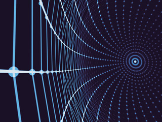 Futuristic Technology art background