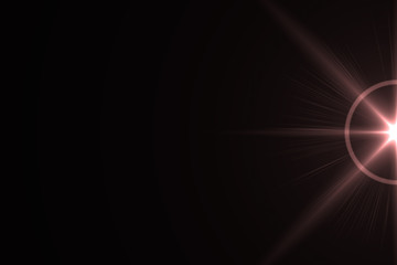 Abstract laser streak light on black background (super high resolution)