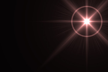 Abstract laser streak light on black background (super high resolution)