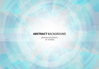 Abstract blue vector background.