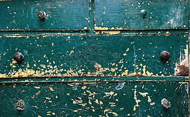 Vintage weathered dresser or bureau