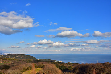 淡路島から見た大阪湾(2017年2月)