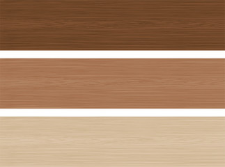木目　ベニヤ板3色セットのイメージイラスト